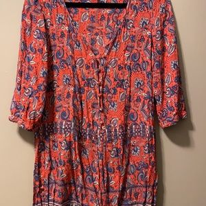 Fun, Paisley-patterned Romper by Rip Curl